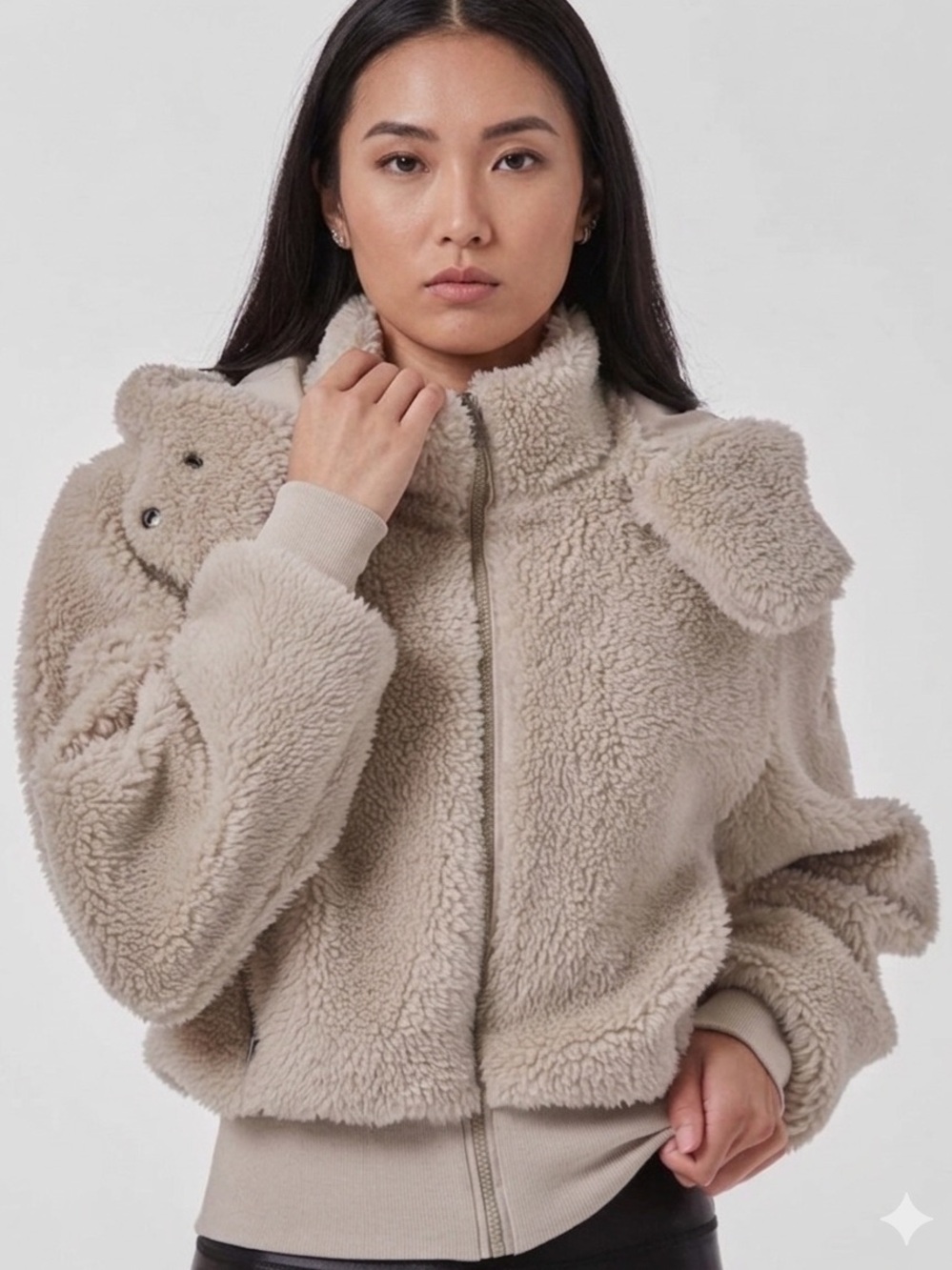 Noli Hudson Sherpa Bomber Jacket